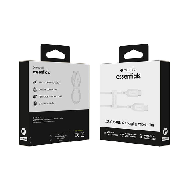 ESSENTIAL CHARGING CABLE 60W 1M