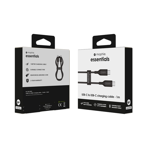 ESSENTIAL CHARGING CABLE 60W 1M