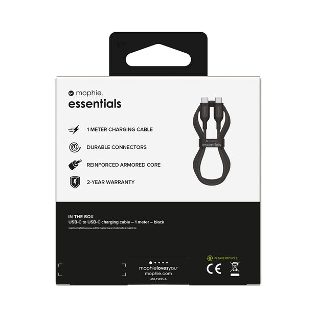 ESSENTIAL CHARGING CABLE 60W 1M