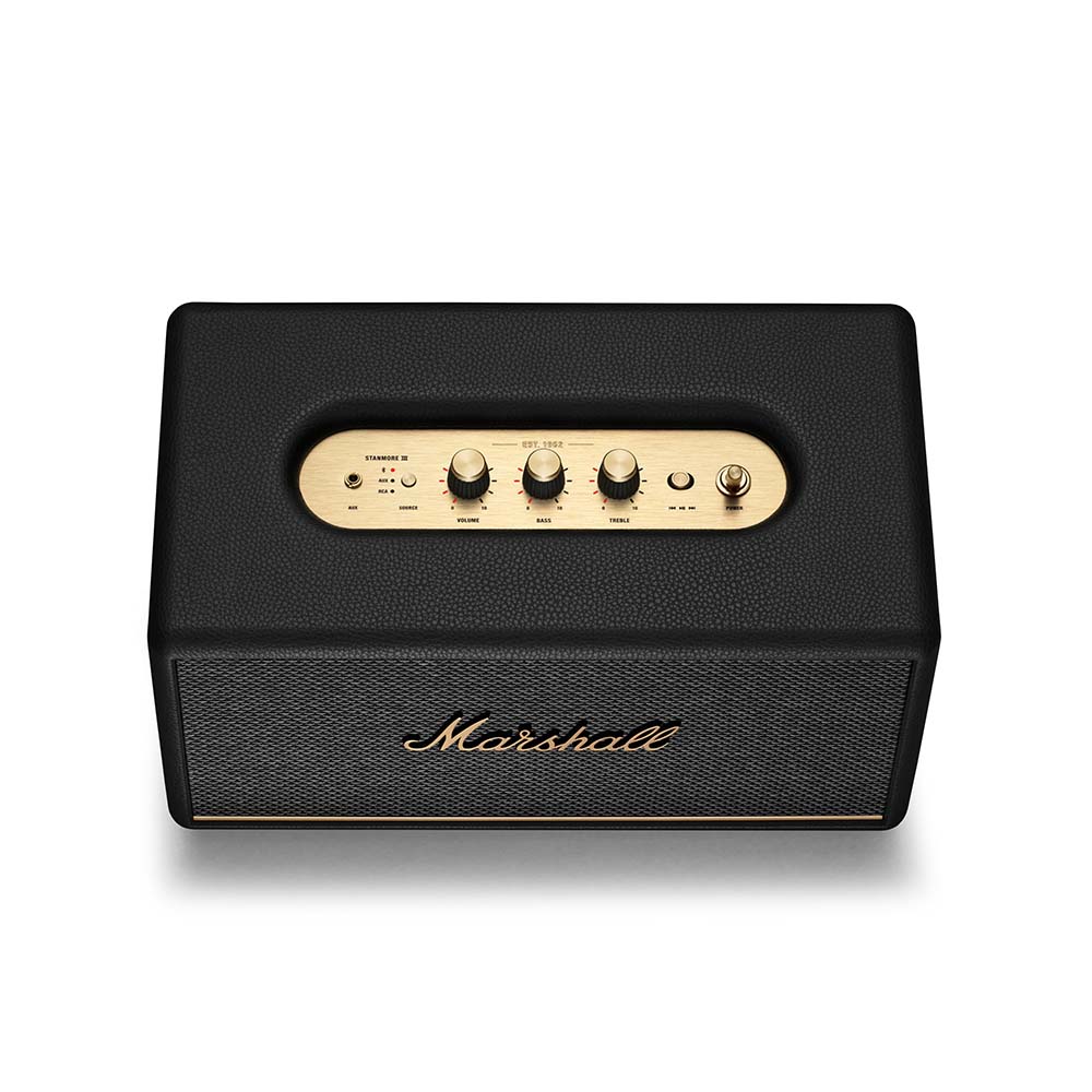 [極美品]Marshall STANMOREⅢ Marshall Stanmore III Wireless Bluetooth Speaker (Black