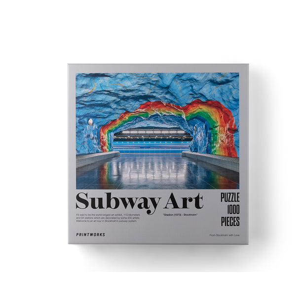 SUBWAY ART RAINBOW PUZZLE