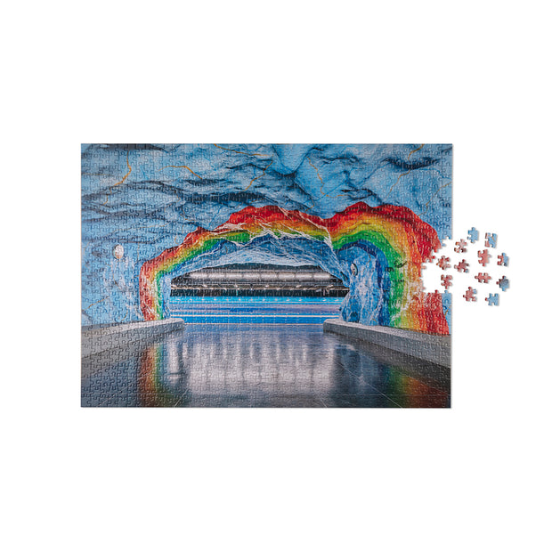 SUBWAY ART RAINBOW PUZZLE