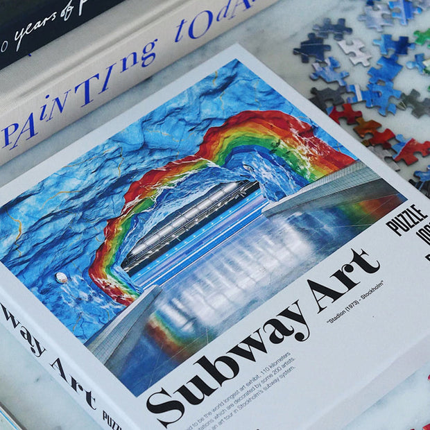 SUBWAY ART RAINBOW PUZZLE