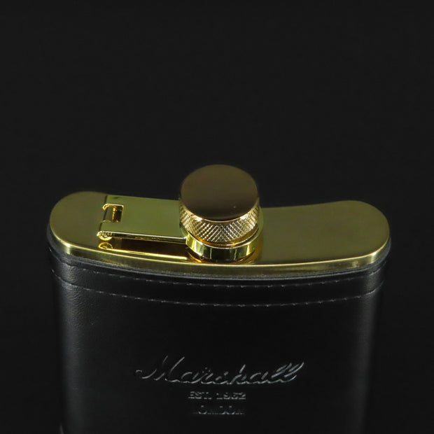 STAINLESS FLASK GOLD/BLACK