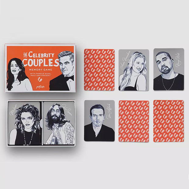 CELEBRITY COUPLES MEMORY GAME