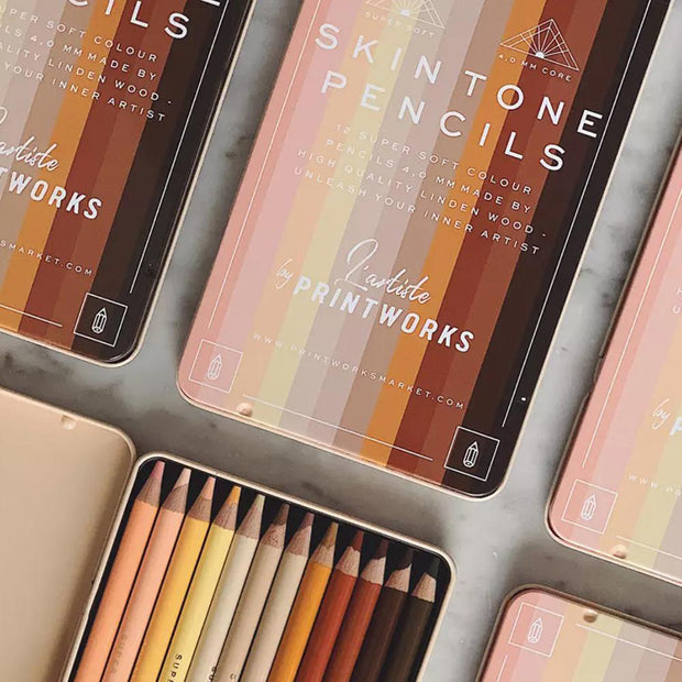 SKIN TONE COLOUR PENCILS